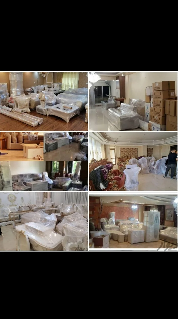 باربری بسته بندی اثاثیه منزل کارگر اسباب کشی - تصویر 4