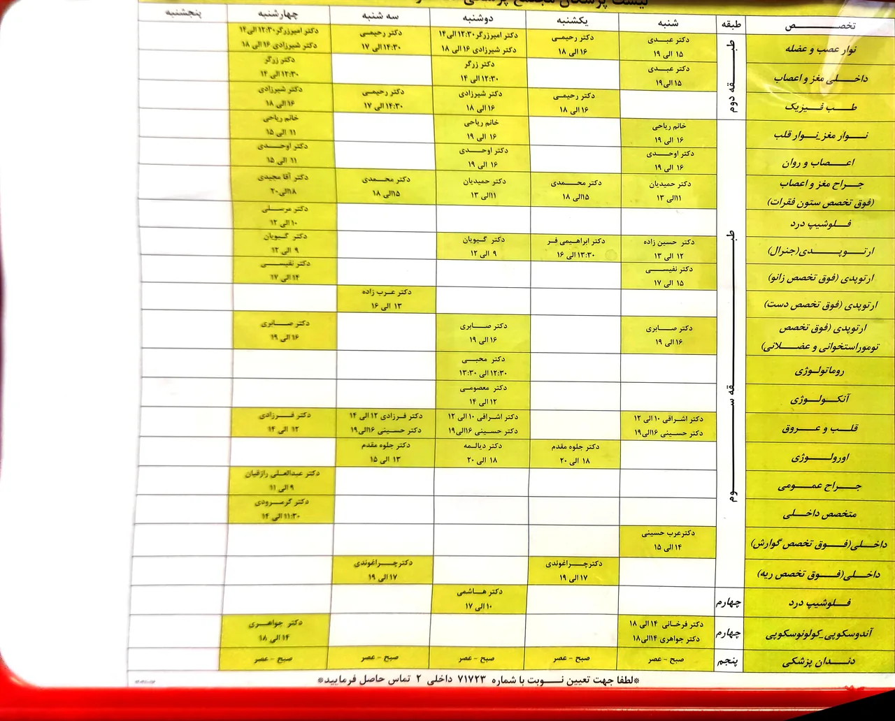 مرکز تصویربرداری ولیعصر