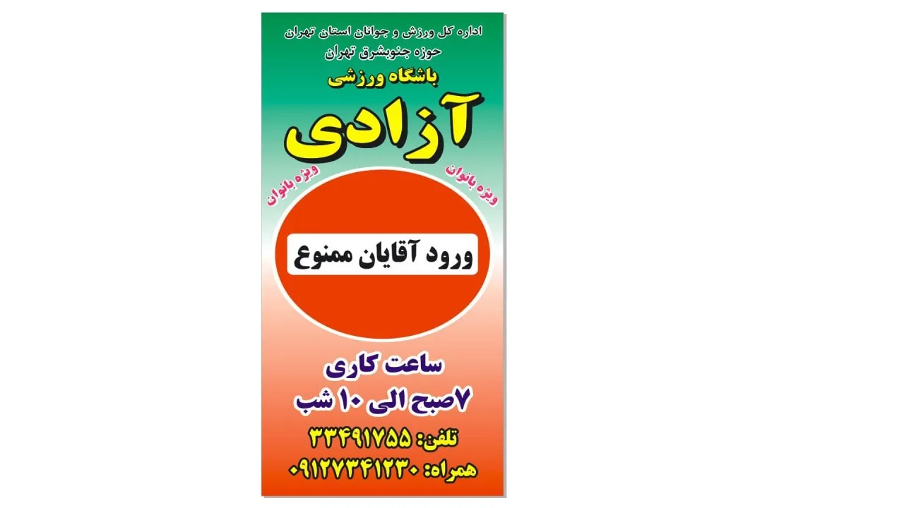 باشگاه اختصاصی بانوان آزادی - تصویر 2