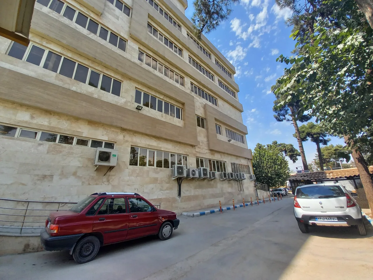 ساختمان جدید بیمارستان فیروز ابادی