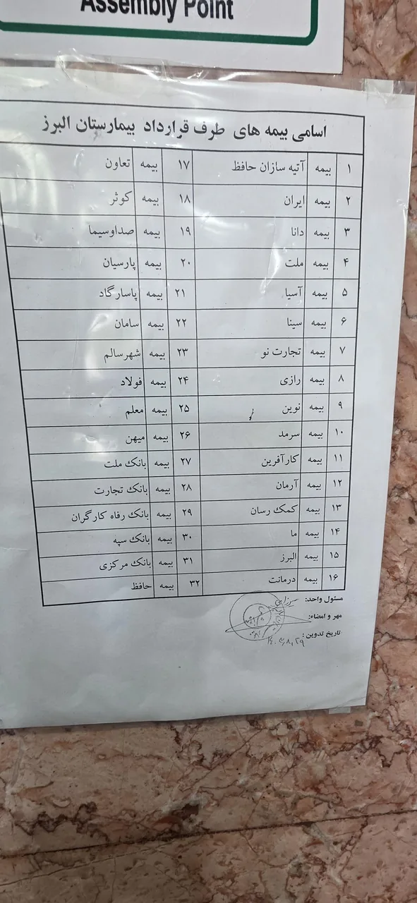 بیمارستان البرز تهران
