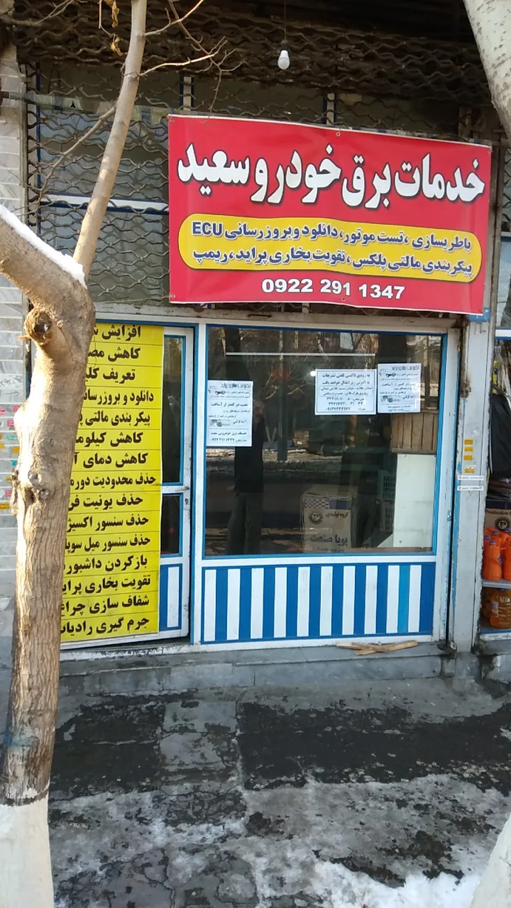 خدمات برق خودرو سعید
