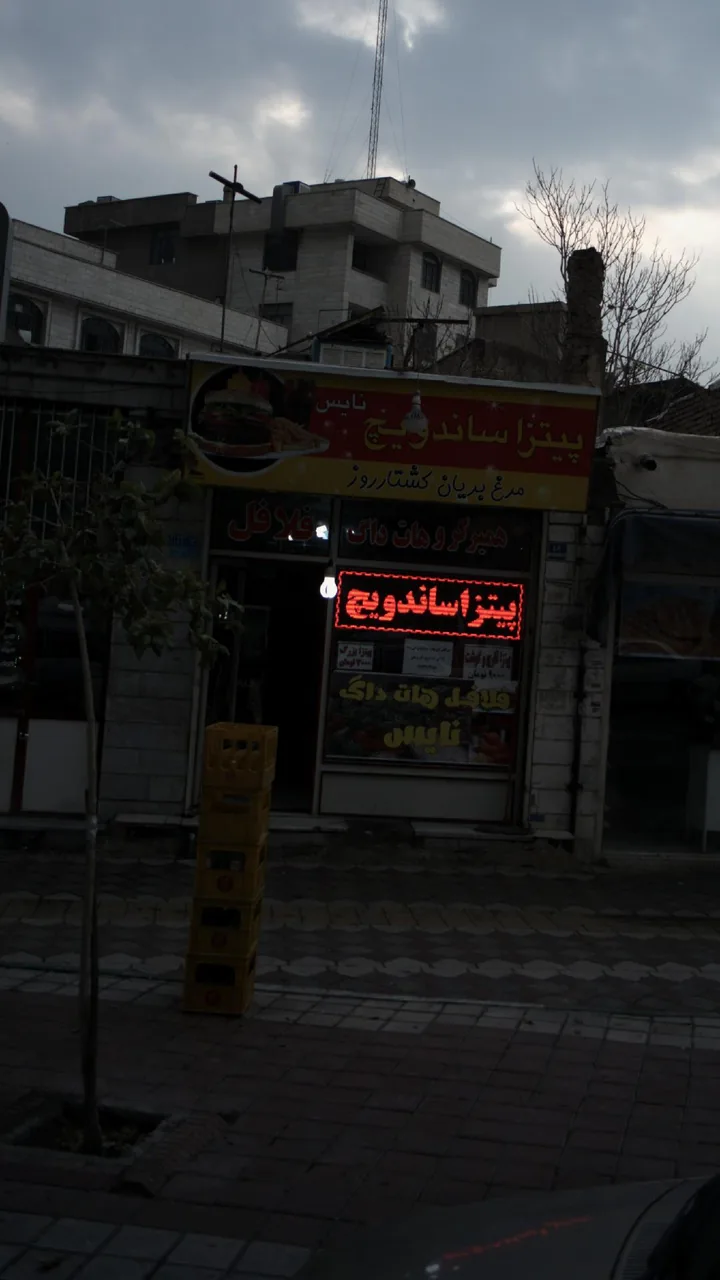 فلافل وهات داگ نایس