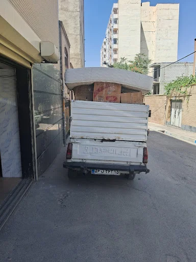 وانت و کامیونت اثاثیه تلفنی حق لاله