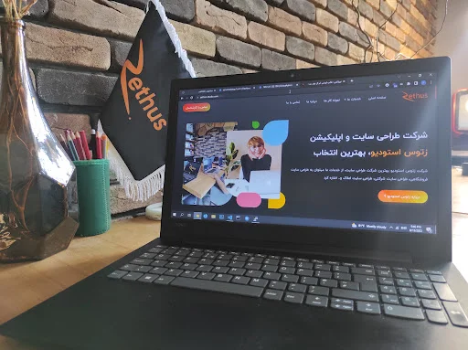 طراحی سایت زتوس استودیو