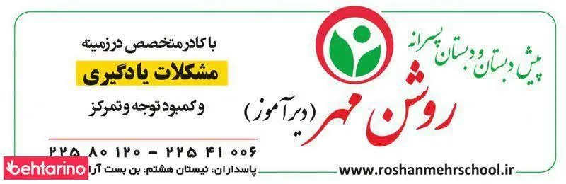 دبستان و پیش دبستانی پسرانه غیردولتی روشن مهر - تصویر 3