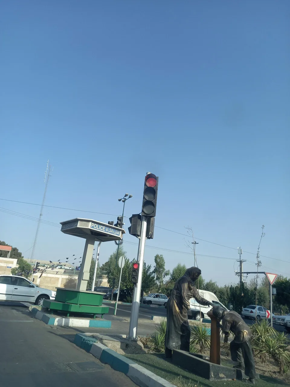 جایگاه پلیس راهور منطقه ۲۱