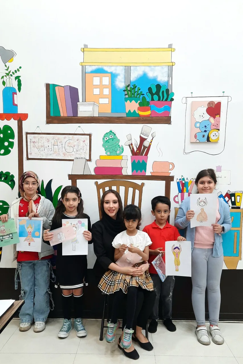 گالری آموزش نقاشی ناهید