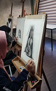 آموزش نقاشی و سیاه قلم