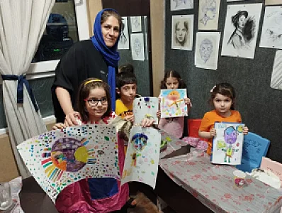آموزشگاه موسیقی مضراب و نقاشی