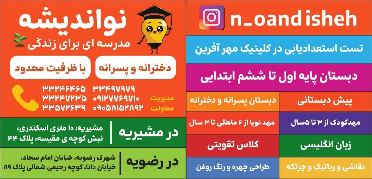 مجتمع آموزشی نواندیشه (دخترانه و پسرانه) - تصویر 2