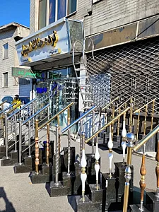 نرده حفاظ استیل دژ