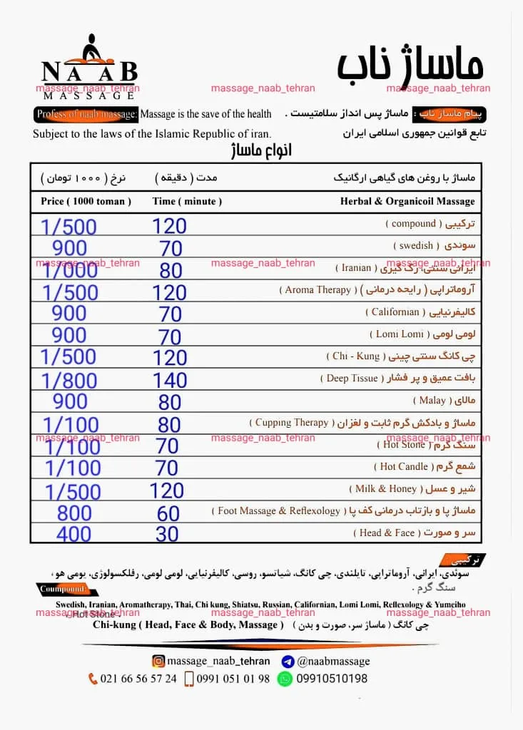 سالن ماساژ ناب وگرمابه سنتی ترکی(آقایان) - تصویر 2