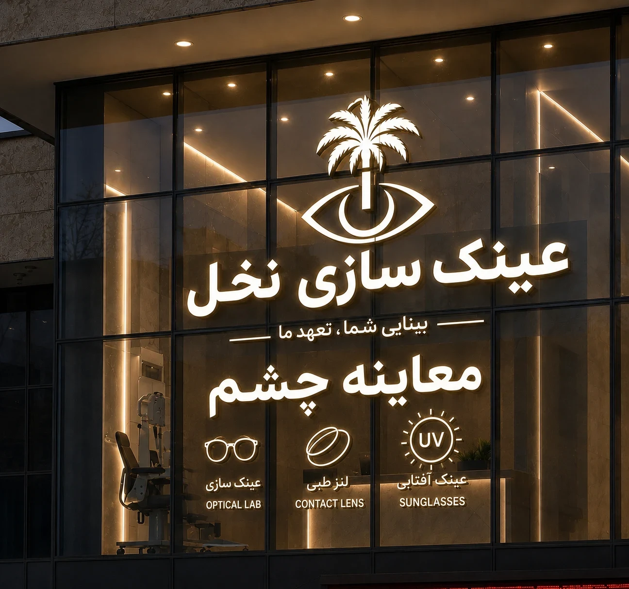 عینک نخل
