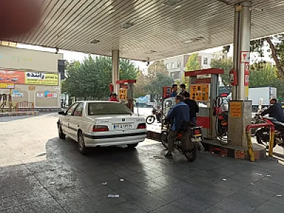 پمپ بنزین شرکتی شماره ۱۱۲