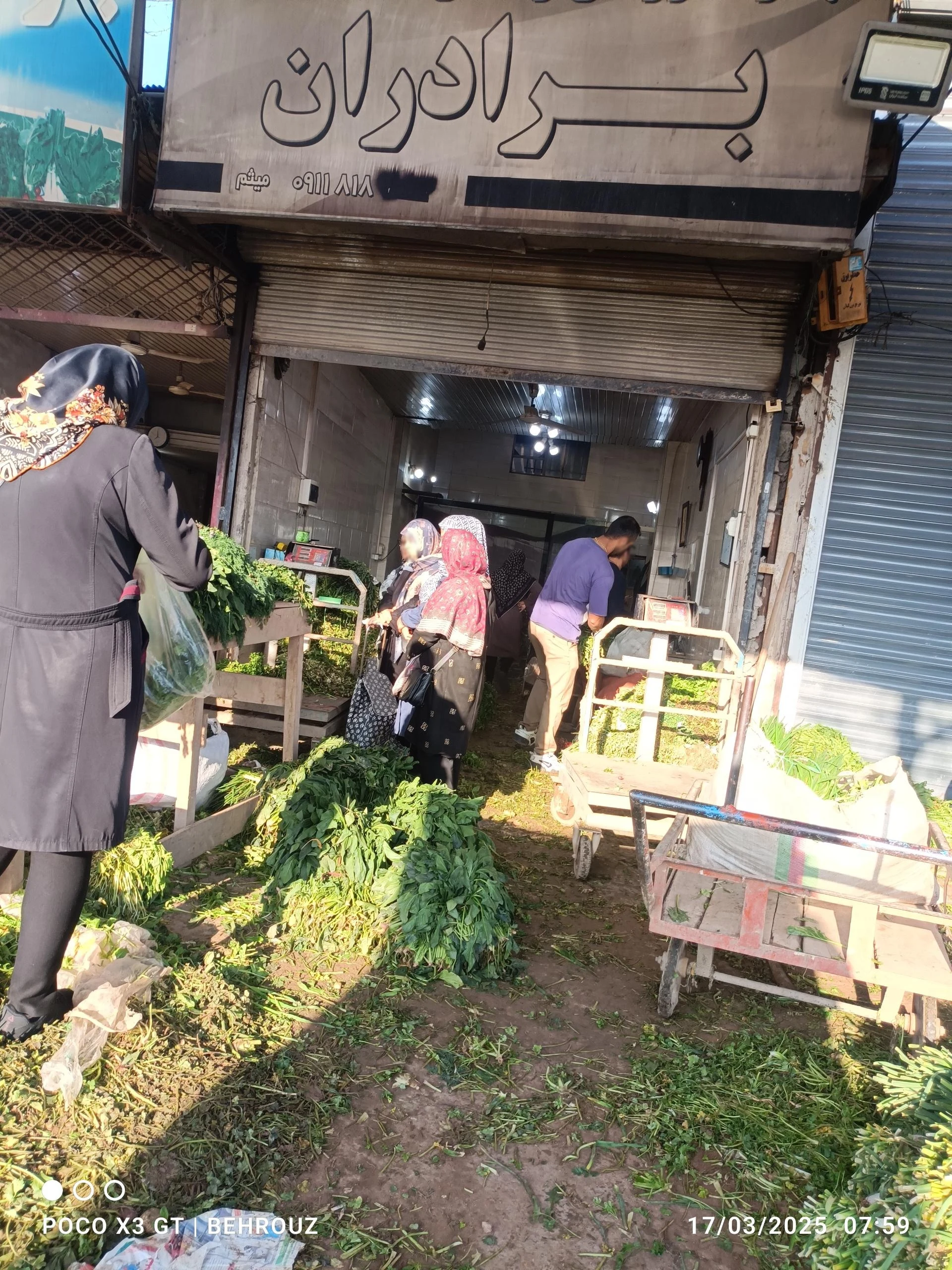 سبزی فروشی برادران