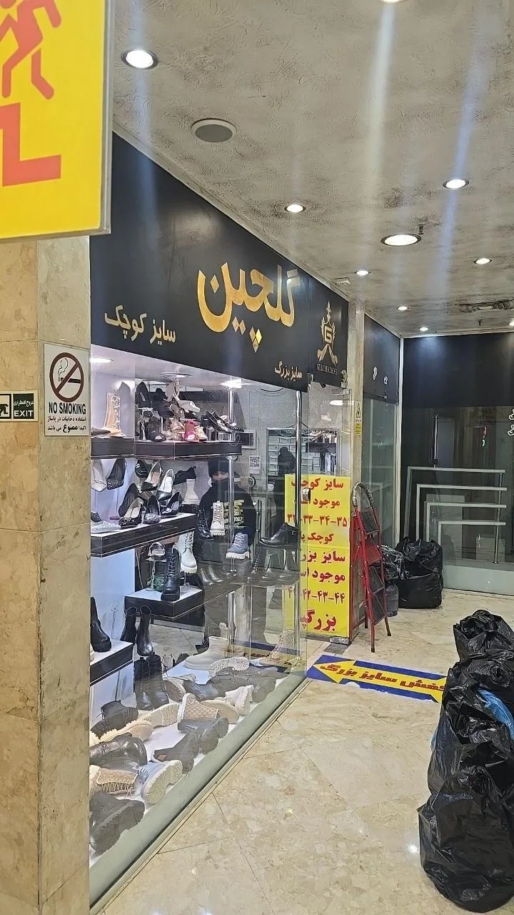 کفش سایز بزرگ گلچین - تصویر 2