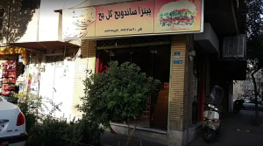 پیتزا، ساندویچ گل یخ