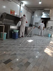نانوایی سنگکی شهر ری