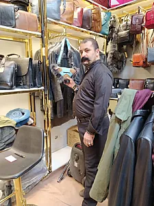 کارگاه چرم و پوست و سراجی سنتی فانوس