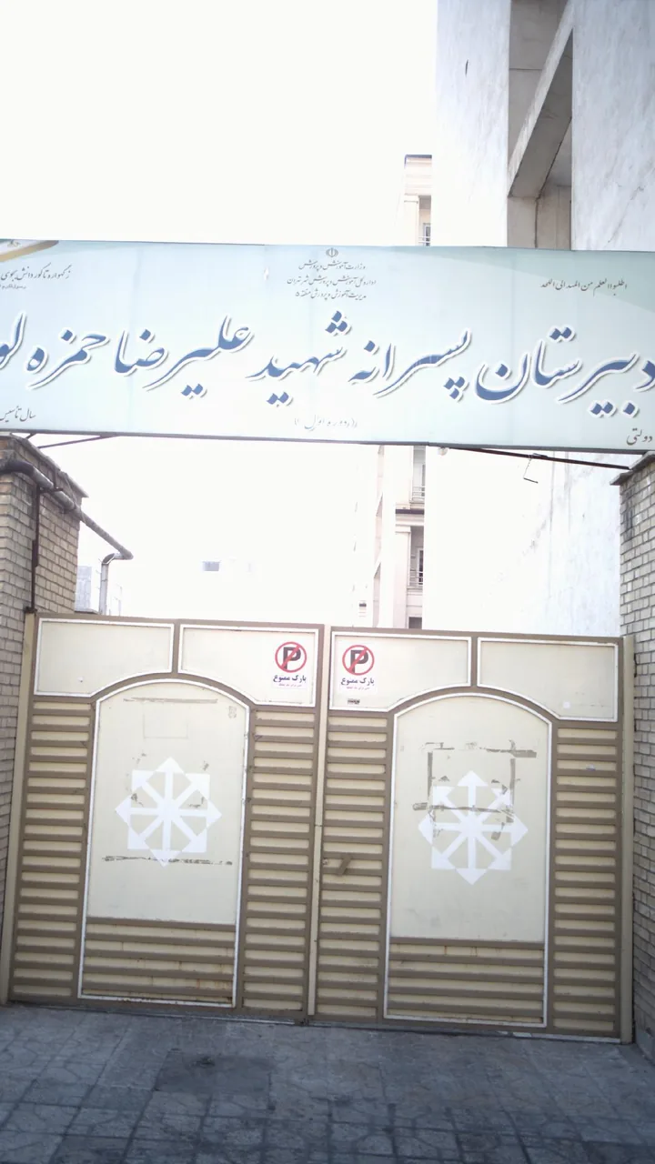 دبیرستان پسرانه شهید علیرضا حمزه لو