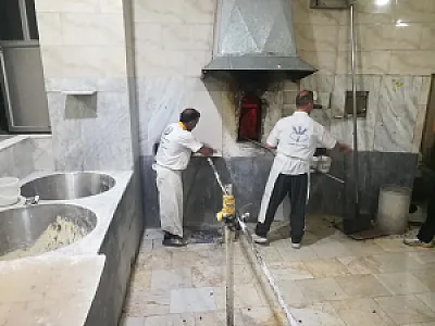 سنگک پزی شاه قاسمی
