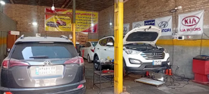 تعمیرگاه خودروهای خارجی BG
