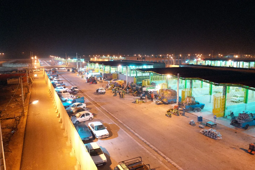 بازار بزرگ تره بار اهواز