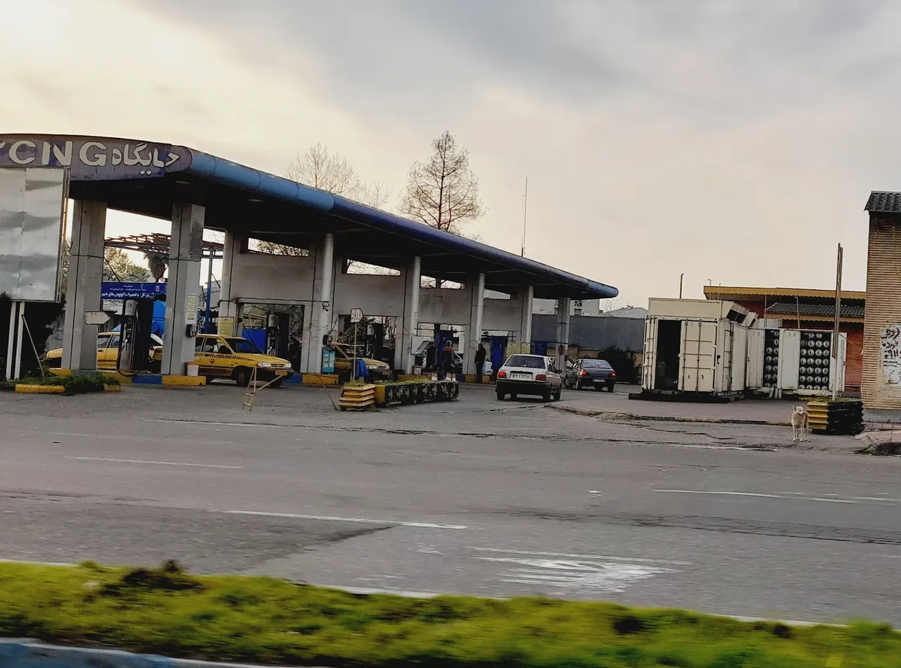 جایگاه گاز طبیعی ترمینال رشت cng