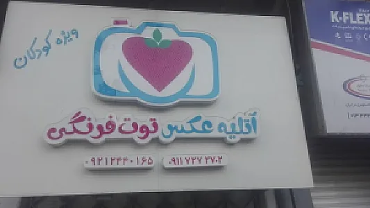 آتلیه عکس توت فرنگی