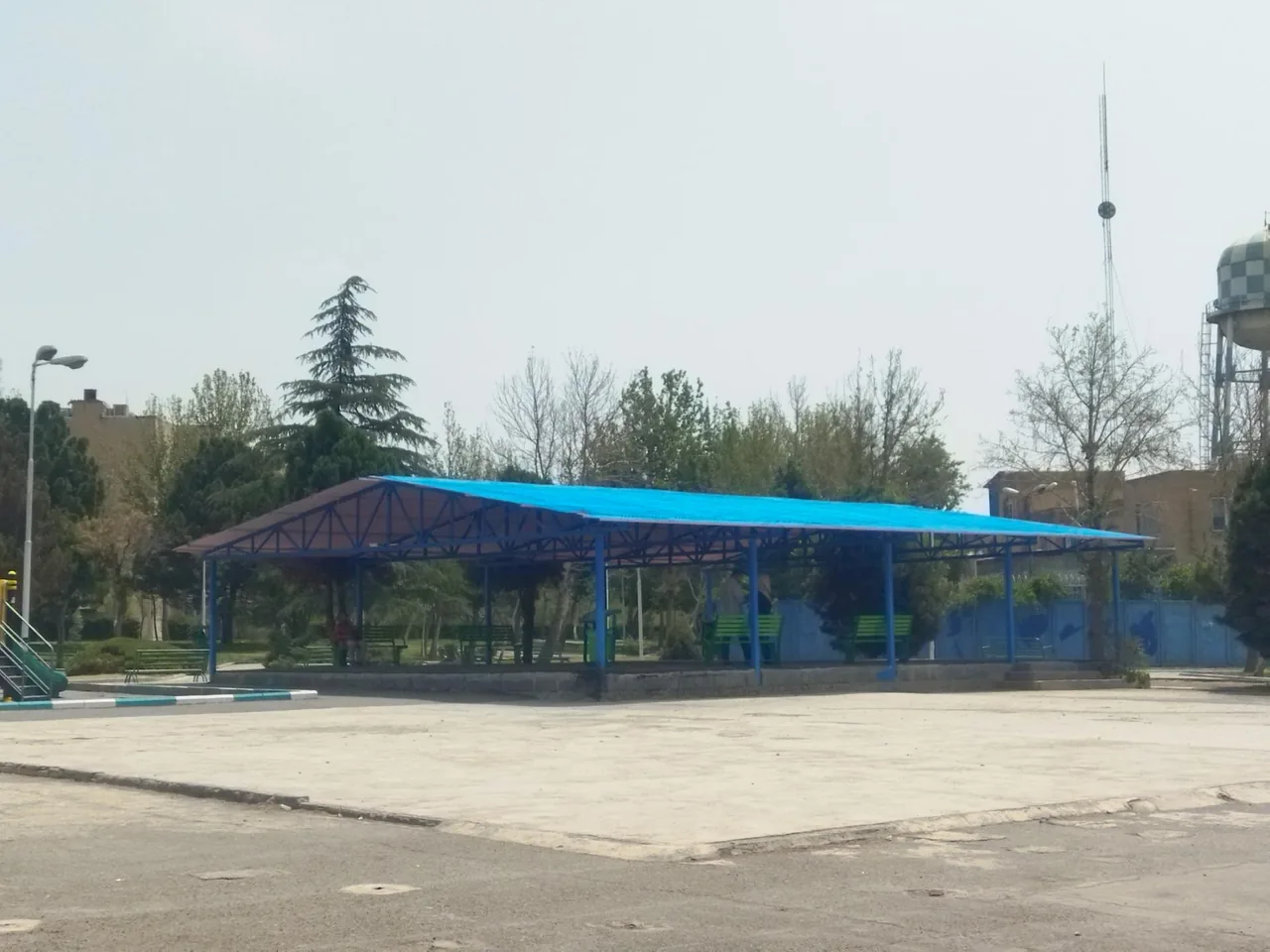 محل اسکان بوستان سپیدار