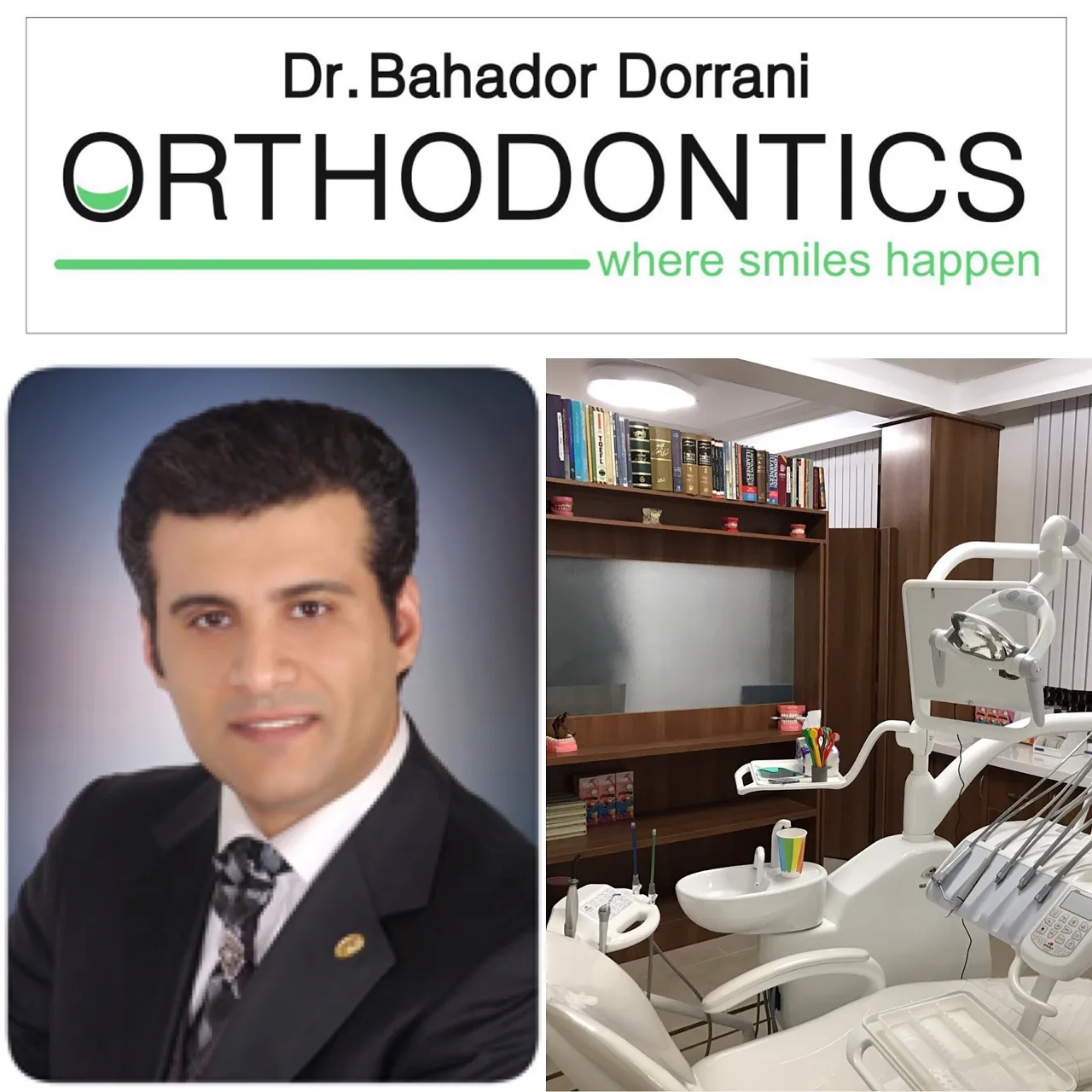 دکتر بهادر درانى متخصص ارتودنسى
