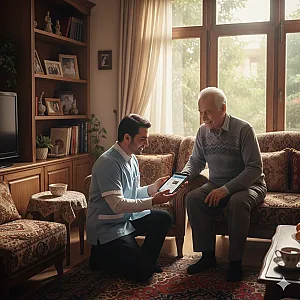 پرستار سالمند در منزل تهران