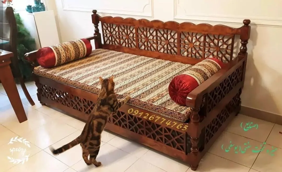 نجاری تولید تخت سنتی - تصویر 4