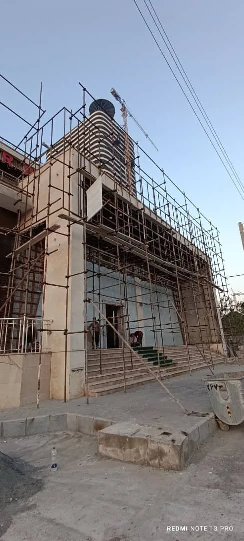 داربست فلزی افراشته