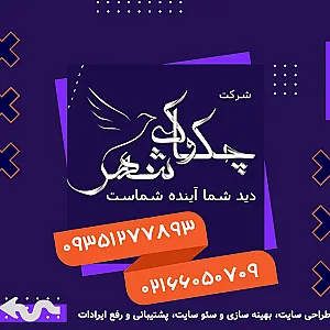 طراحی سایت سئوسایت شرکت  چکاوک شهر