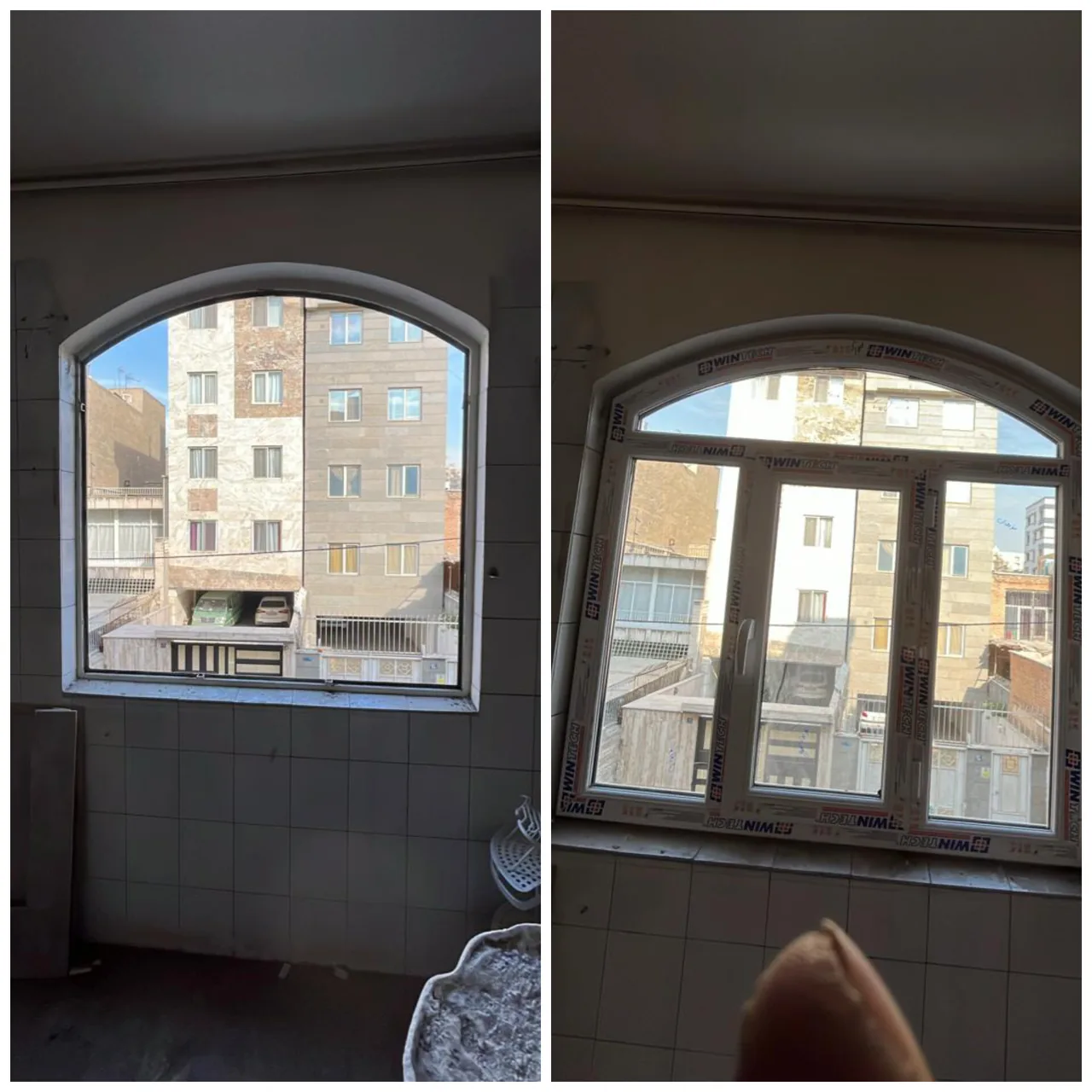 درب و پنجره دوجداره upvc و توری فراوین - تصویر 2