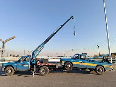 امدادخودرو و جرثقیل امدادگران