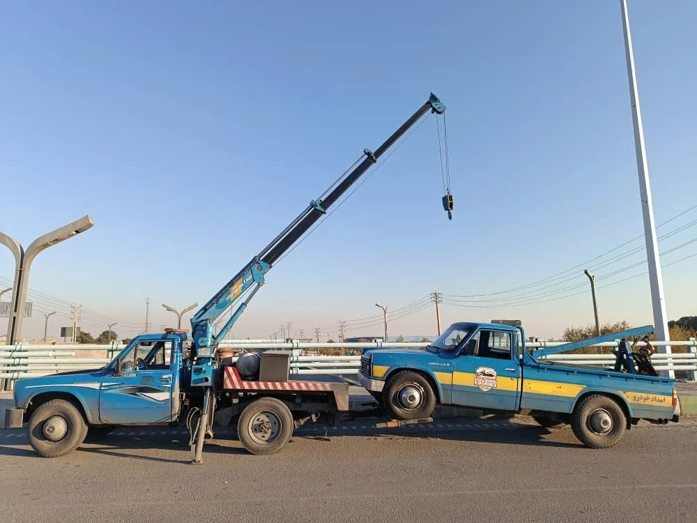 امدادخودرو و جرثقیل امدادگران