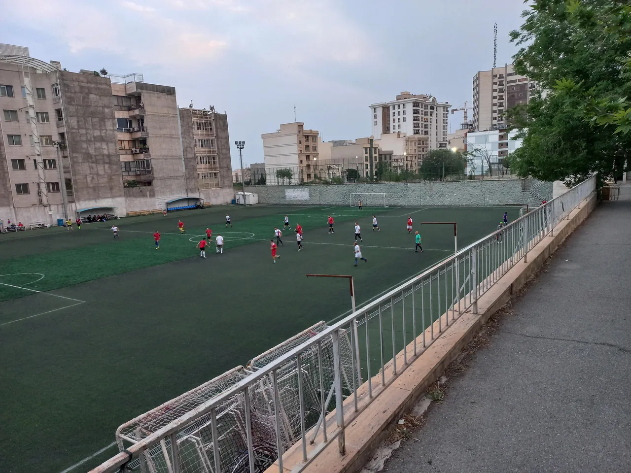 زمین فوتبال مبارک آباد