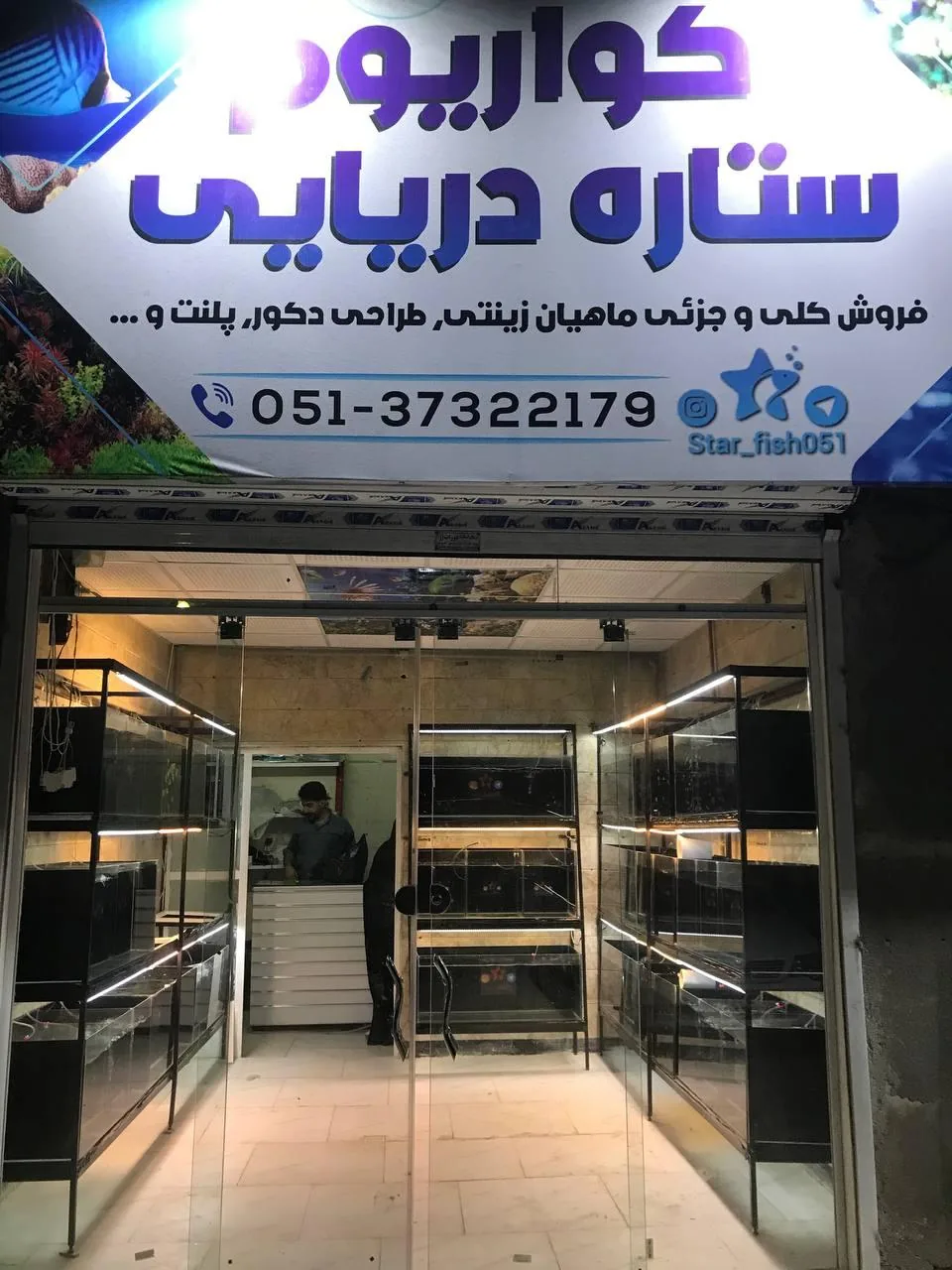 آکواریوم ستاره دریایی