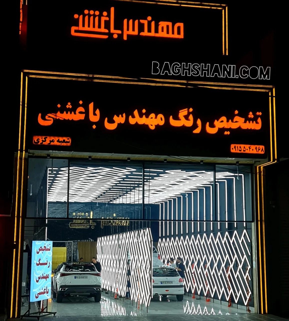 تشخیص رنگ خودرو باغشنی شعبه مرکزی - تصویر 2
