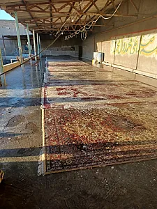 کارخانه قالیشویی و مبل شویی نگین شرق
