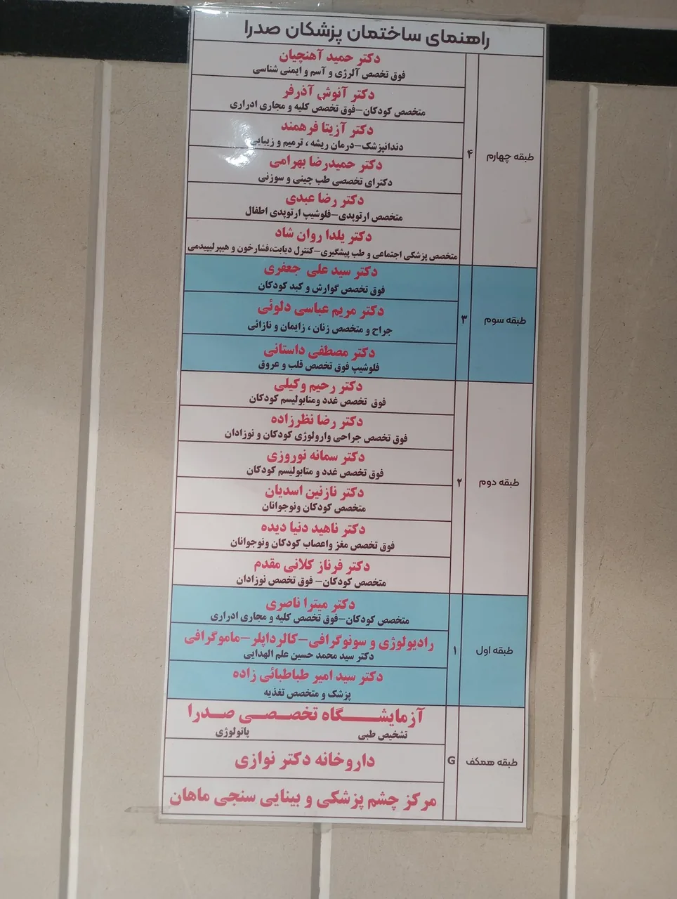 ساختمان پزشکان صدرا - تصویر 2