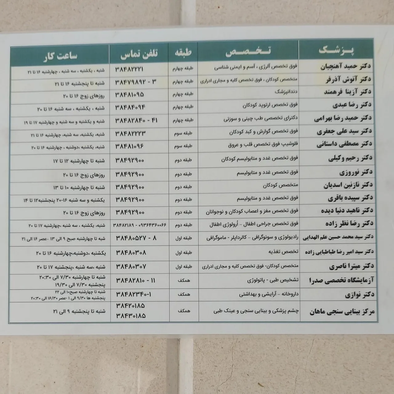 ساختمان پزشکان صدرا - تصویر 5