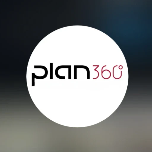 لوگوی دفتر مهندسی طراحی تا اجرا پلان 360