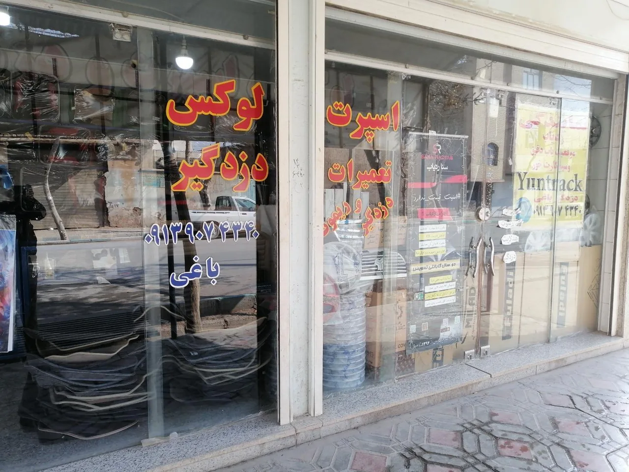 اسپرت روکش دزدگیر باغی