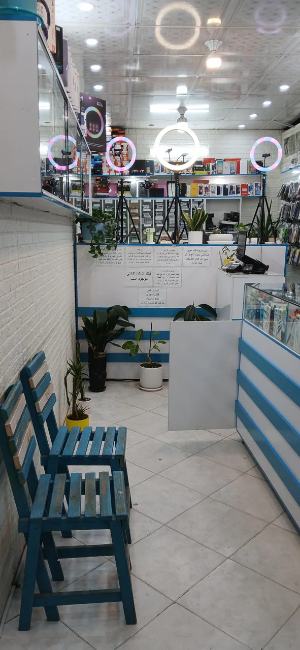 موبایل آبی - تصویر 3