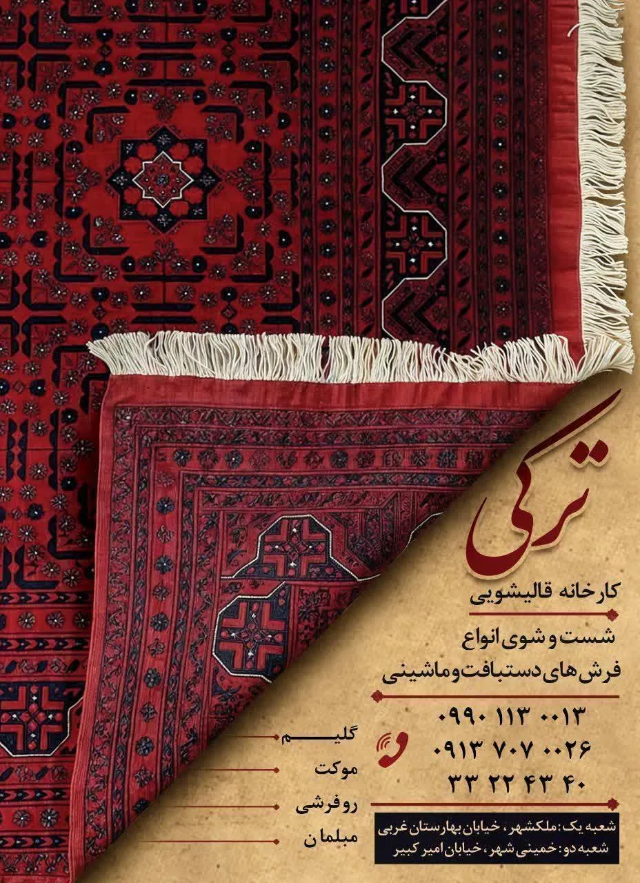 کارخانه قالیشویی ترکی شعبه خمینی شهر - تصویر 4