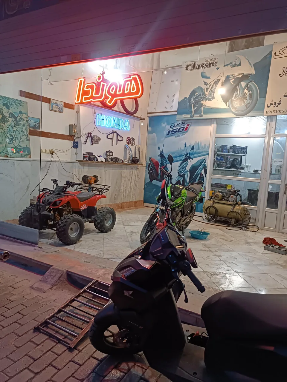 تعمیرگاه موتورسیکلت - تصویر 2